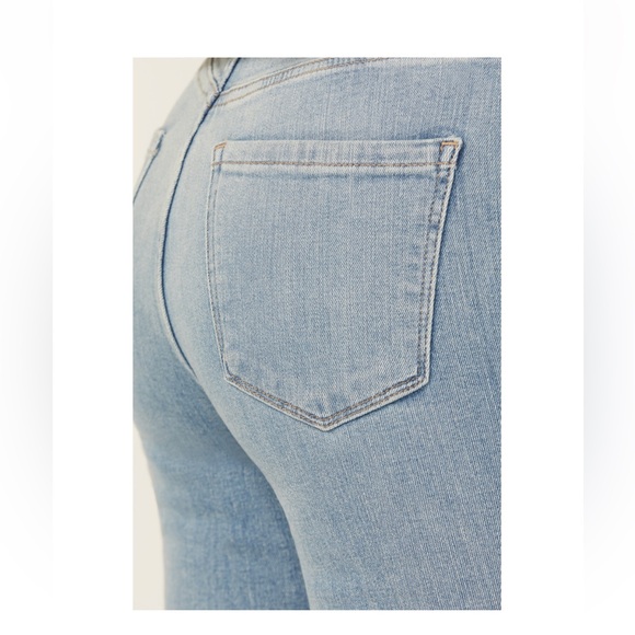 Women's Skye Light Wash High Rise
Bootcut Comfort Stretch Denim Jeans - Picture 4 of 7